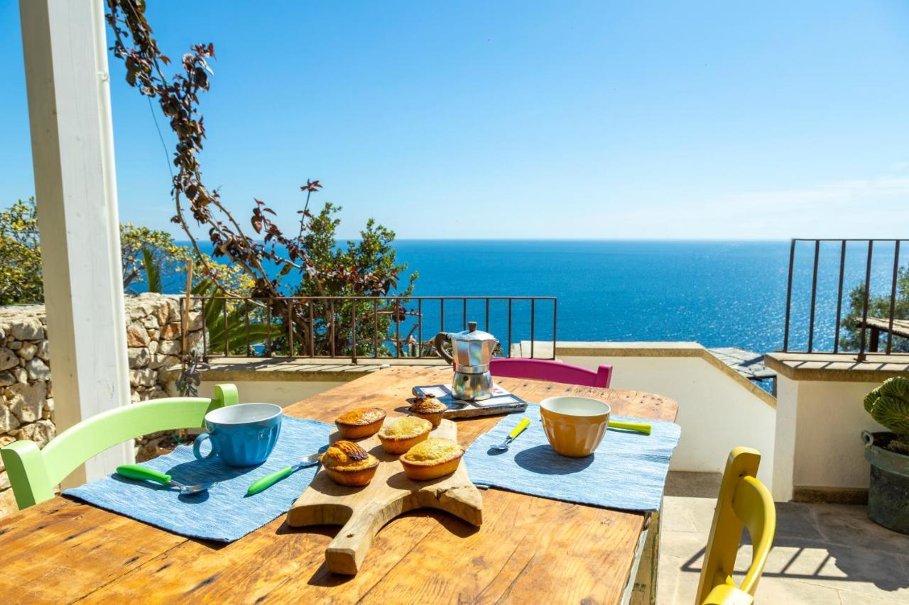 Casa Vacanze De Vita - Amazing View On The Coast マリーナ・セッラ エクステリア 写真